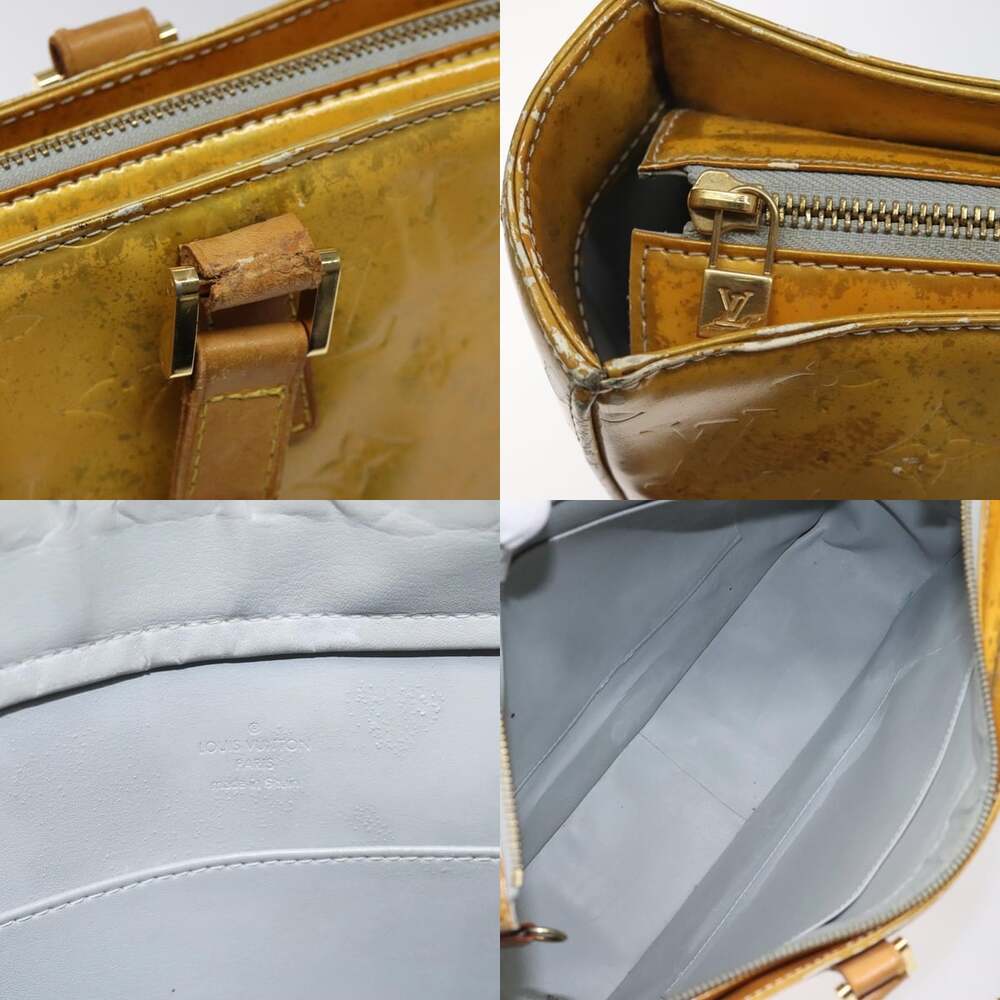 LOUIS VUITTON Monogram Vernis Columbus Tote Bag Gris M91028 - Picture 11 of 12